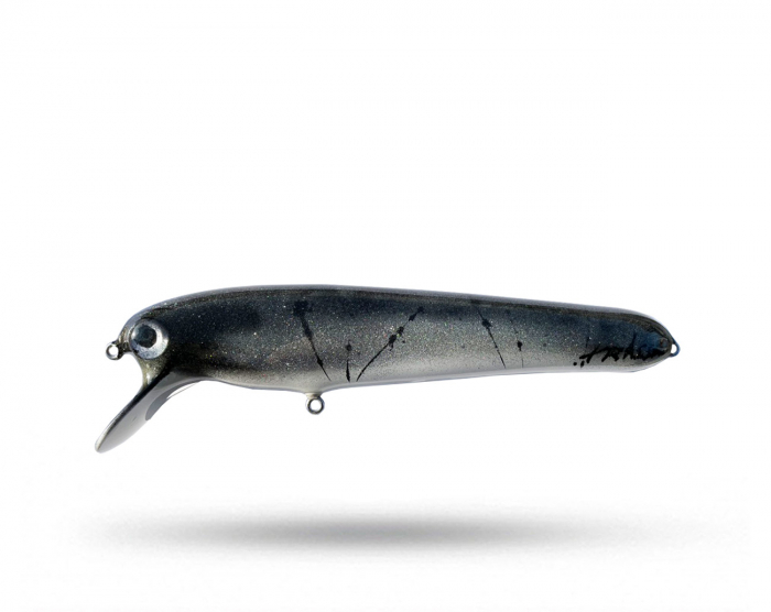 Trassel Lures Bauge 25 cm - Black Shad i gruppen Fiskedrag / Gäddwobbler hos Örebro Fiske & Outdoor AB (Bauge Black Shad)